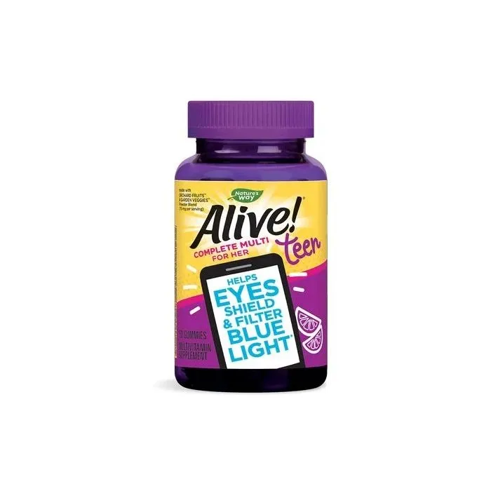 Nature's Way Alive Teen Complete For Her Алайв мултивитамини за момичета х 50 желирани таблетки