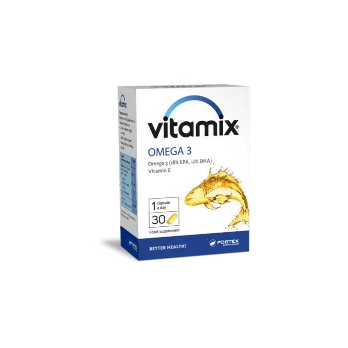 Fortex Vitamix Омега-3, витамин Е х30 капсули