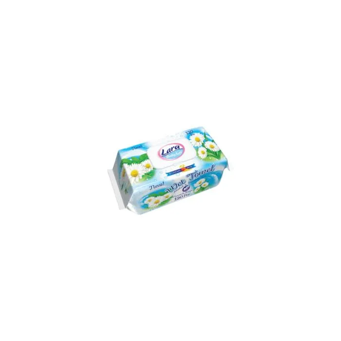 Lara Family Мокри кърпички с екстракт от лайка x120 бр