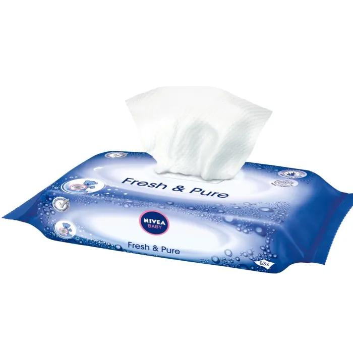 Nivea Baby Fresh & Pure Мокри кърпички с лек лосион x 63