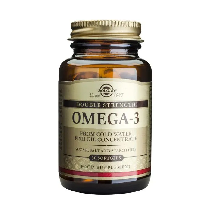 Solgar Omega 3 Double Strenght Омега 3 Двойна сила х30 капсули