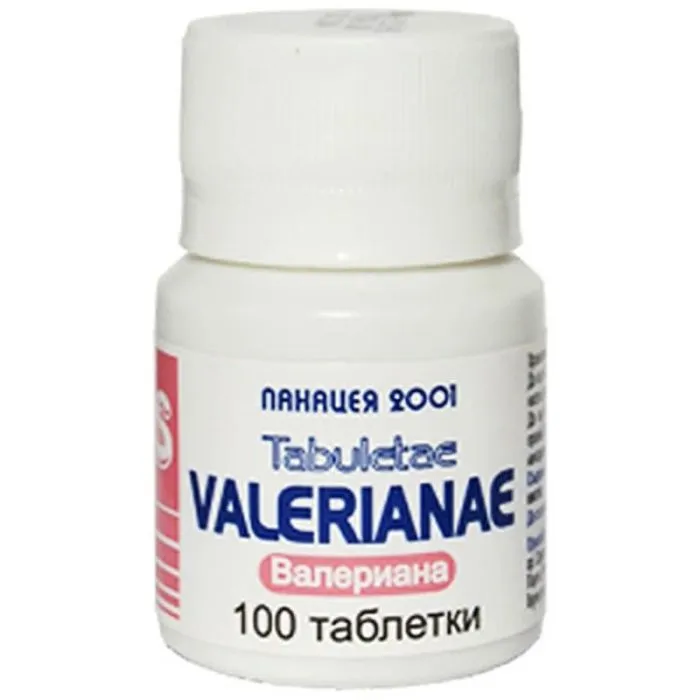 Valerianae Валериана при безсъние и стрес х 100 таблетки Панацея 2001
