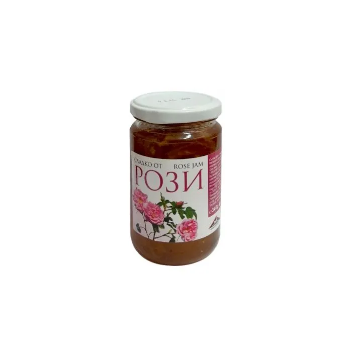 Конфитюр от рози с фибри 340 гр