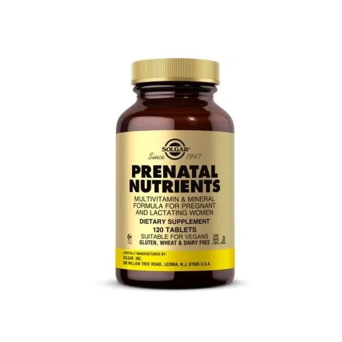 Solgar Prenatal Nutrients Пренатал Нютриентс за бременни x120 таблетки