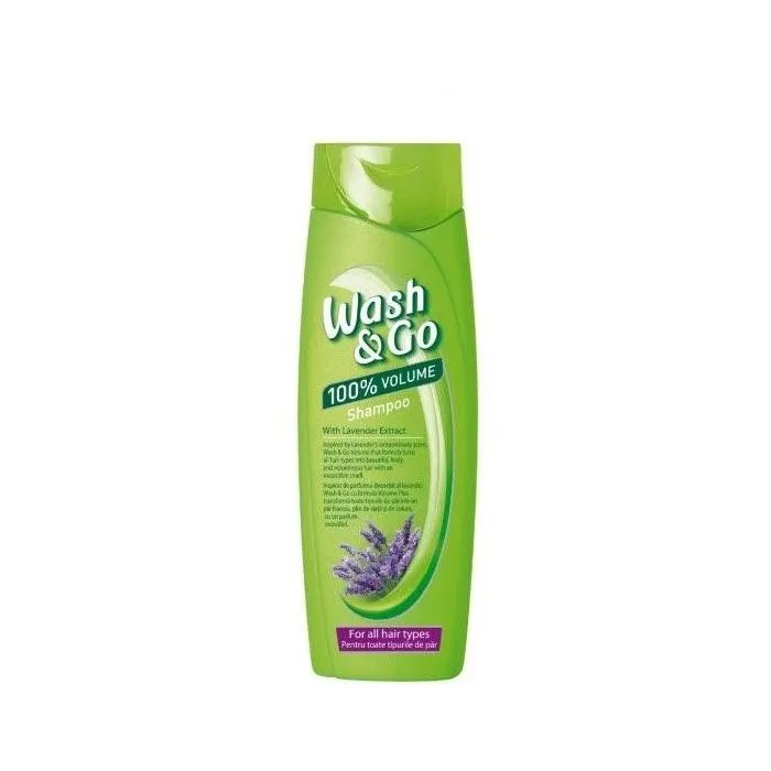 Wash & Go Lavender Extract Шампоан за всеки тип коса с екстракт от лавандула 400 мл