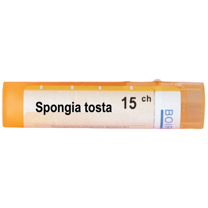 Boiron Spongia tosta Спонгиа тоста 15 СН