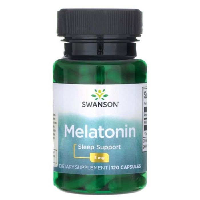 Swanson Melatonin Мелатонин 3 мг х120 капсули на изгодна цена| Galen.bg