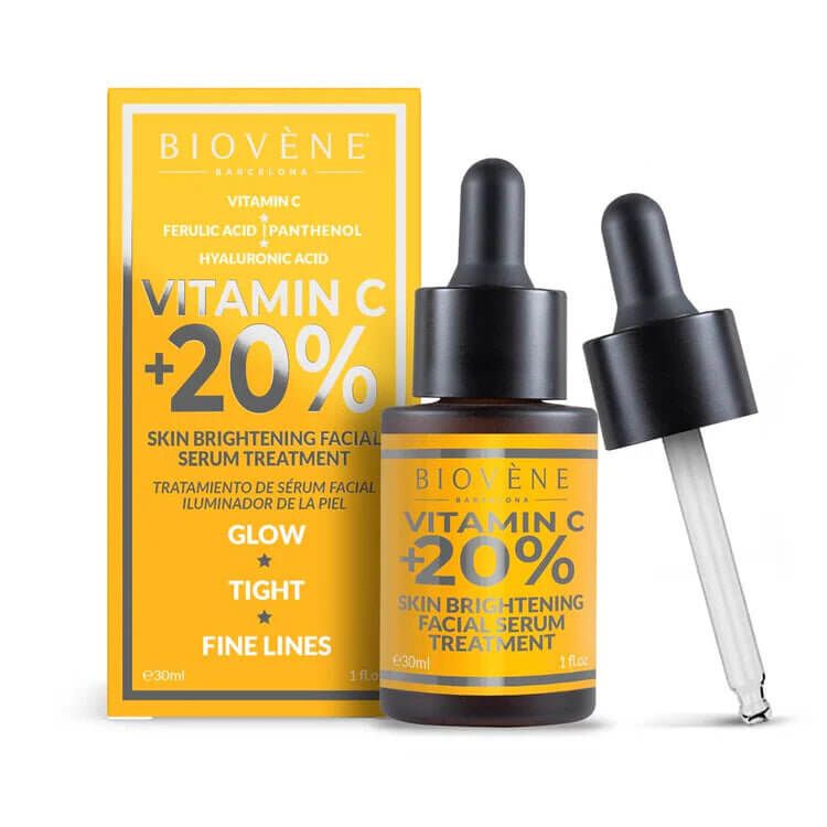 Biovene Витамин C серум с 20% концентрация за интензивно изсветляване 30 мл