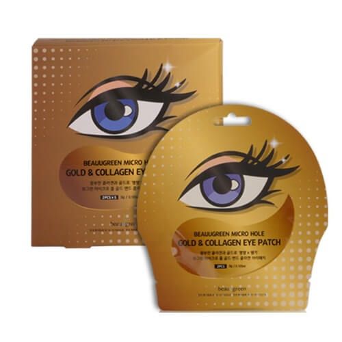 Beauugreen Пачове Micro Hole Gold & Collagen х 2 бр