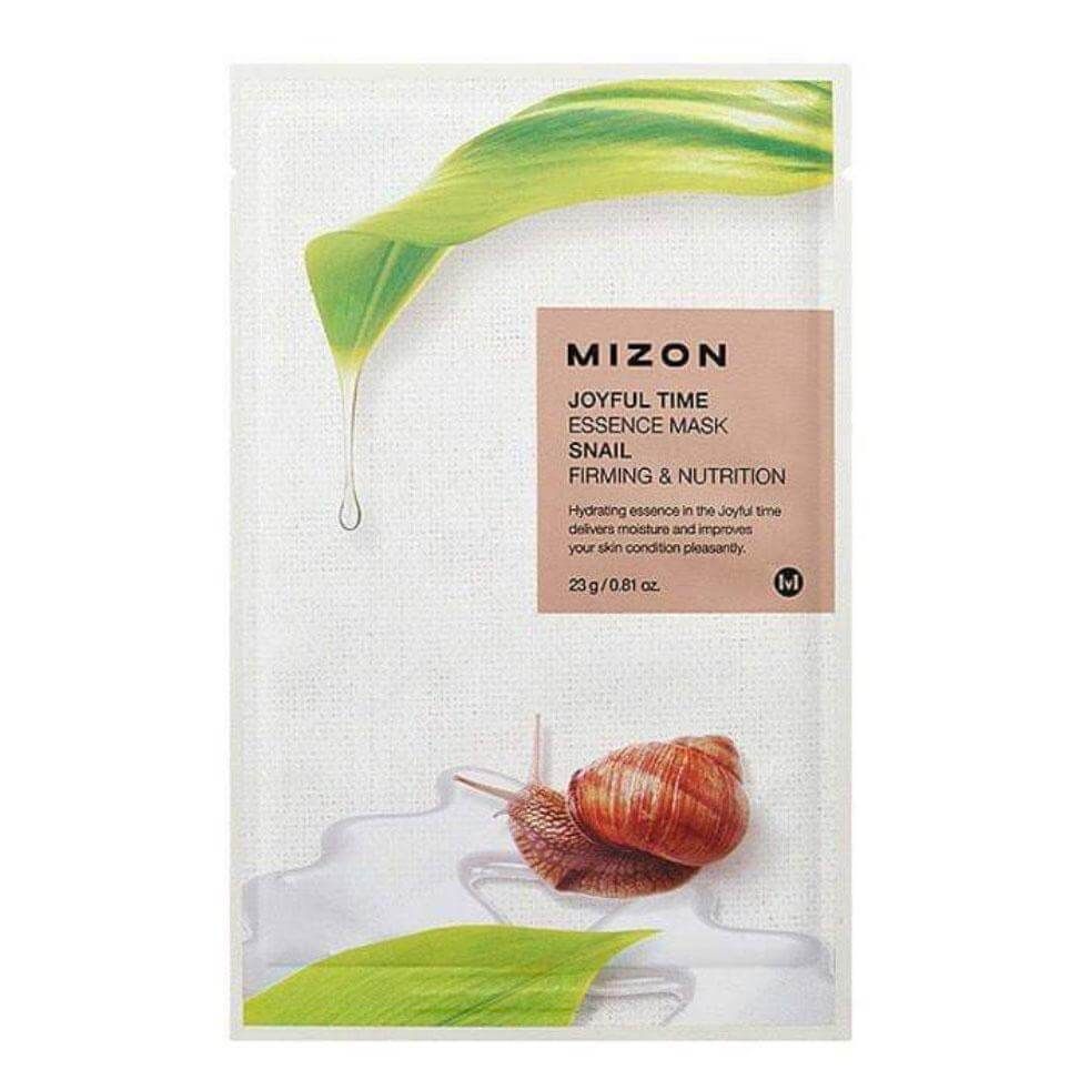 MIZON Joyful Time Snail Шийт маска за лице с екстракт от охлюви х 1 брой