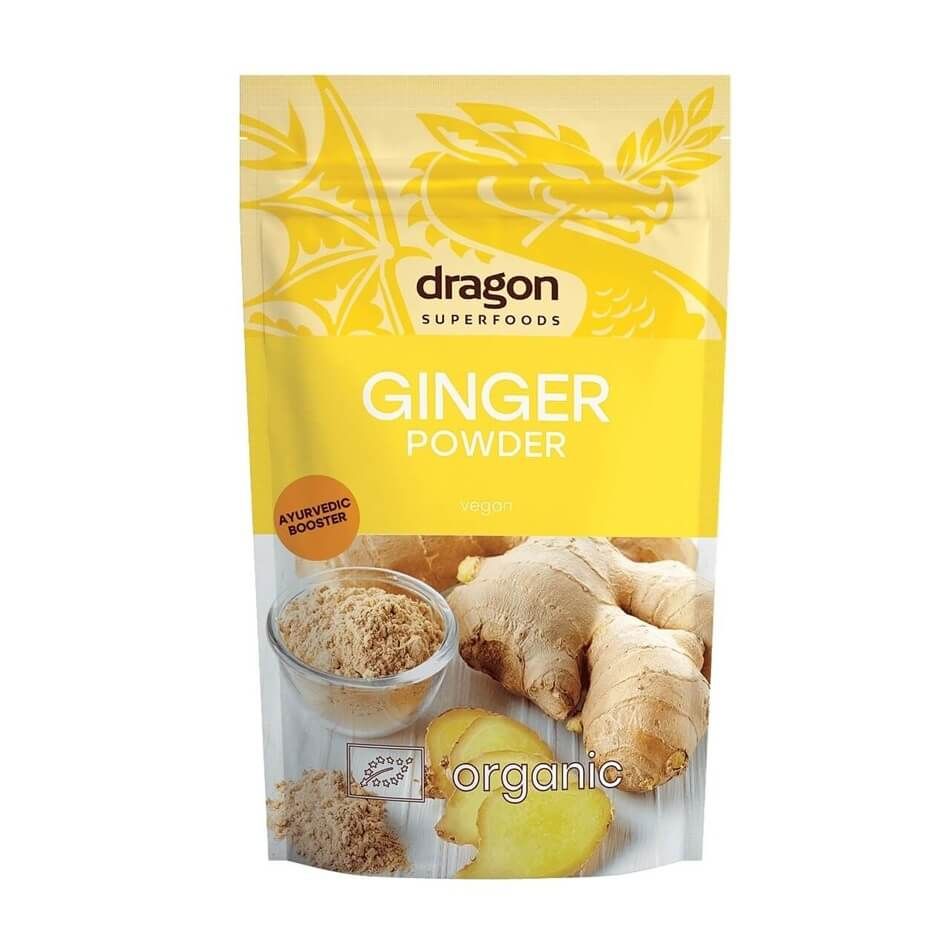 Био Джинджифил на прах 200 гр Dragon Superfoods
