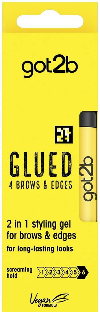 Schwarzkopf Got2b Glued Гел за фиксация на вежди и бебешки коси 16 мл