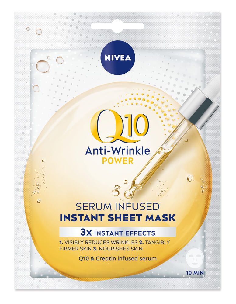 Nivea Q10 Power Енергизираща лист маска х 1 брой