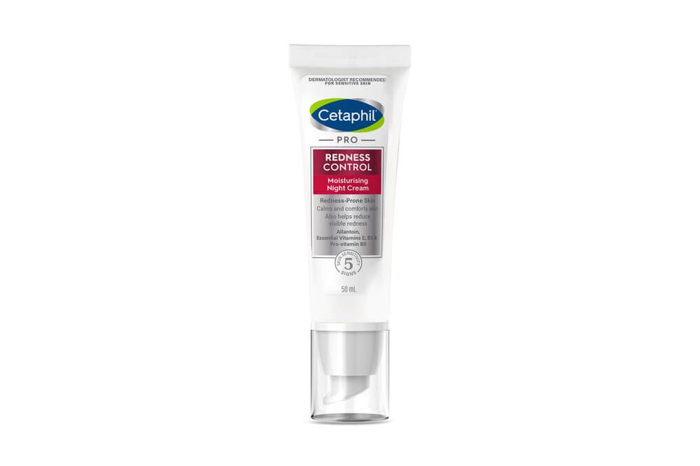 Cetaphil Pro Redness Control Хидратиращ нощен крем за лице за кожа, склонна към зачервявания 50 мл