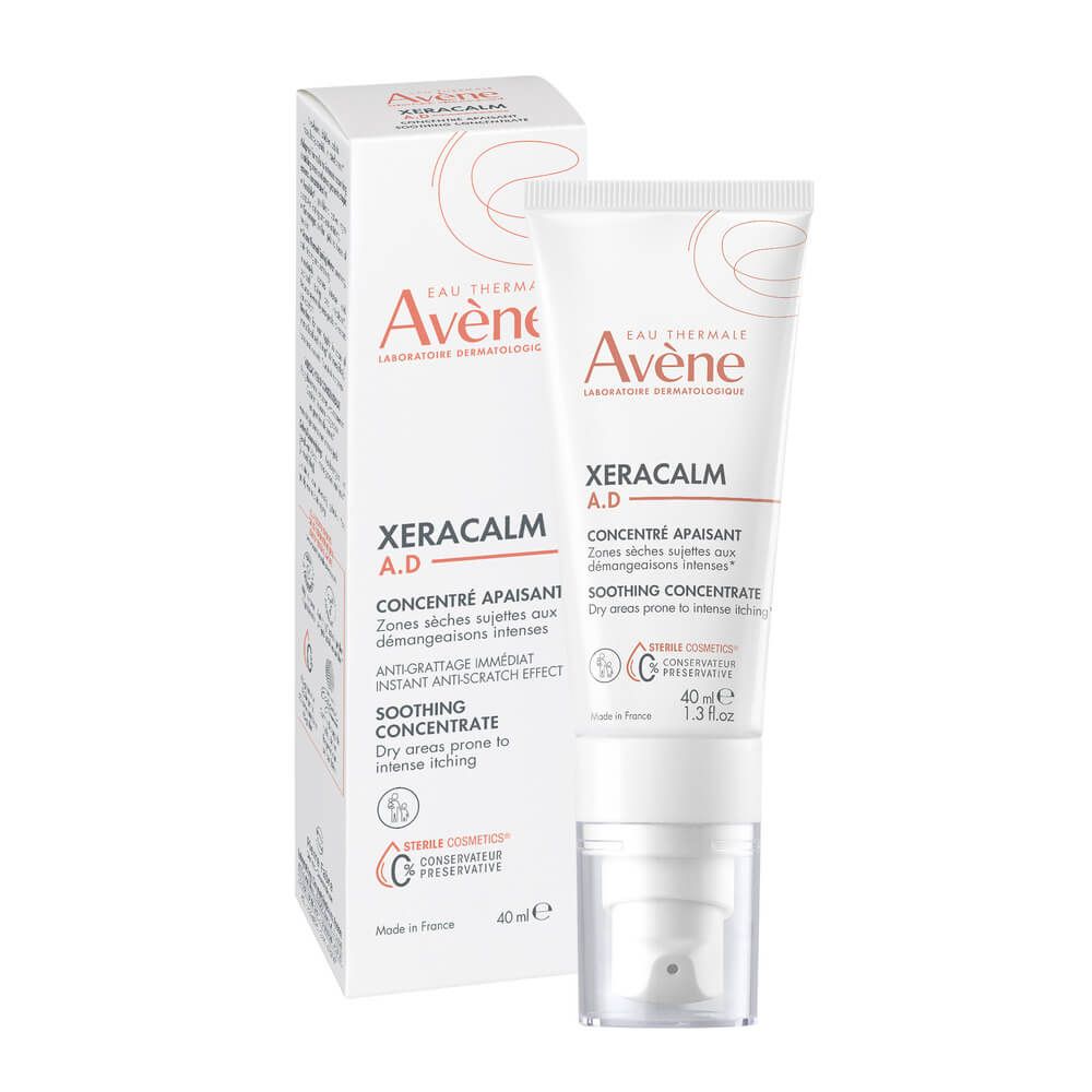 Avеne XeraCalm A.D Успокояващ концентрат за лице и тяло 40 мл