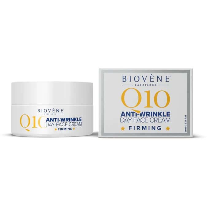 Biovene Дневен крем с Q10 против бръчки и загуба на еластичност 50 мл