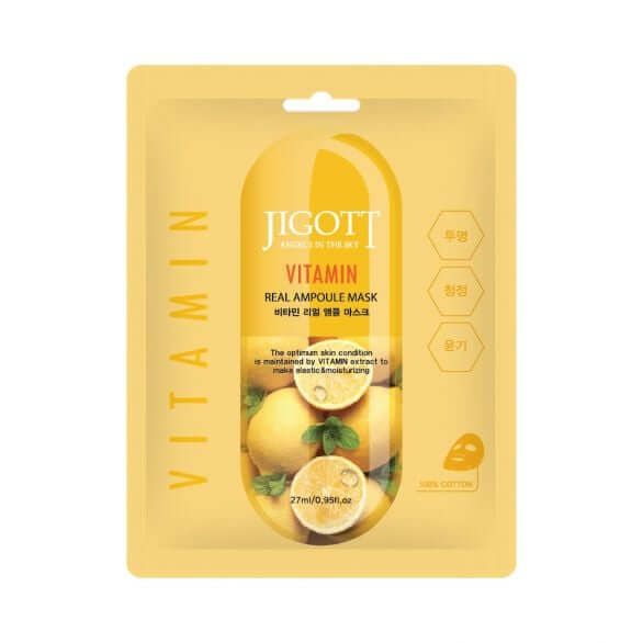 Jigott Vitamin Шийт маска за лице 27 мл