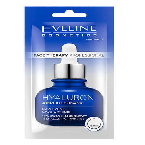 Eveline Face Therapy Ампула-маска за лице с хиалурон 8 мл