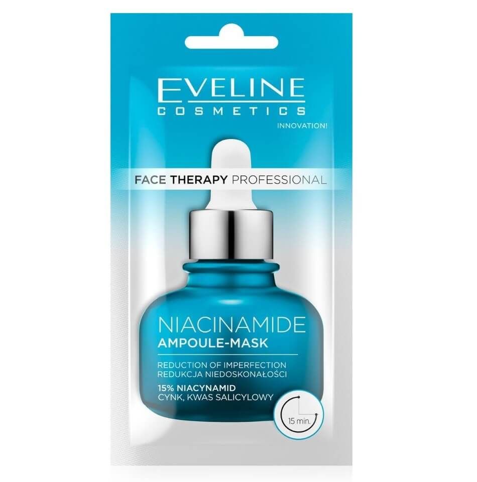 Evelin EV1 Face Therapy Ампула-маска с ниацинамид 8 мл