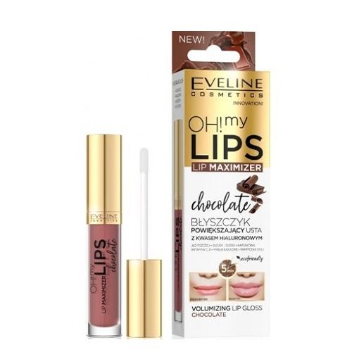 Eveline OH! My Lips - Chocolate Гланц за уголемяване на устни 4.5 мл