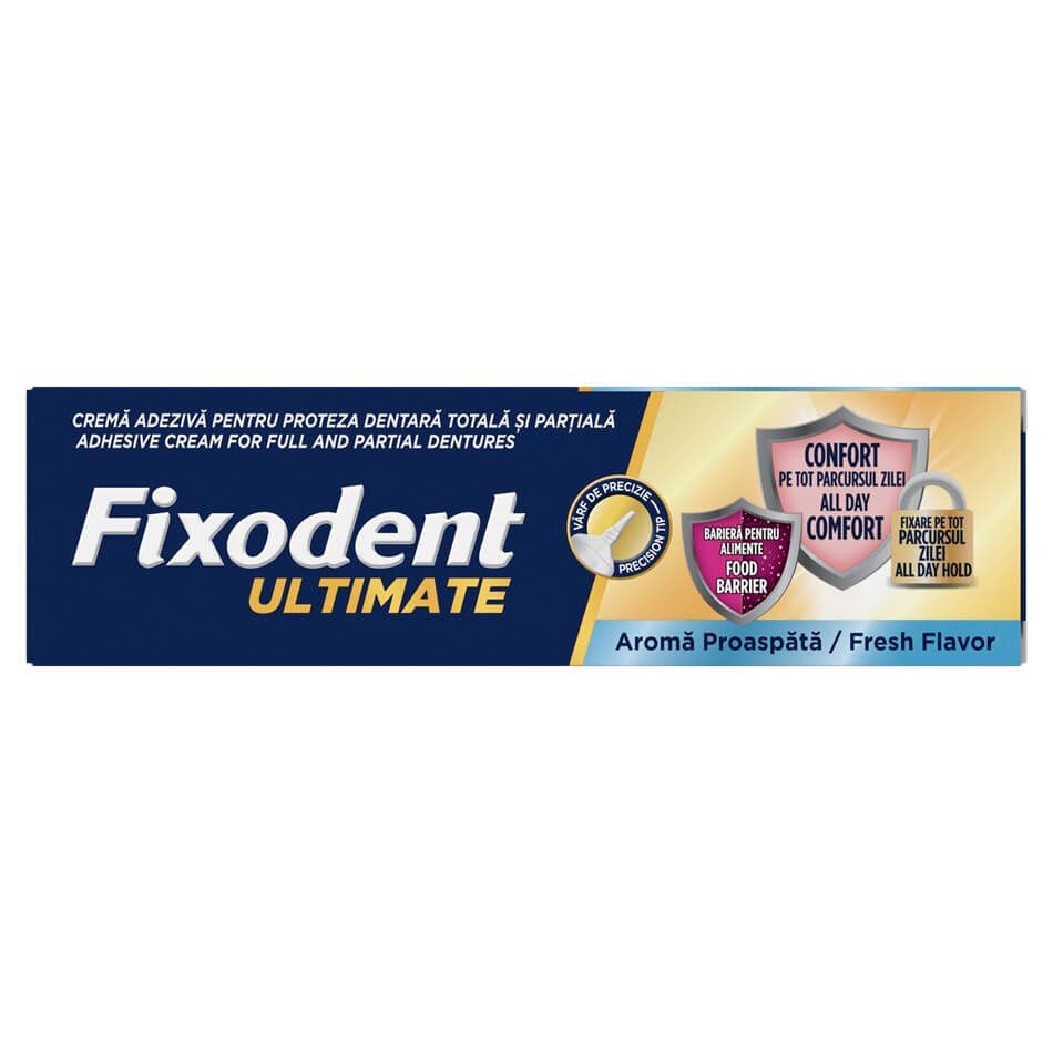 Fixodent Ultimate Фиксиращ крем за зъбни протези 40 гр