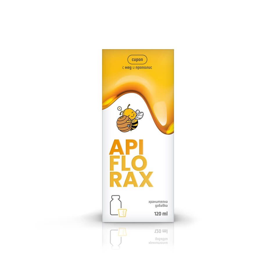 Apiflorax сироп с мед и прополис 120 мл