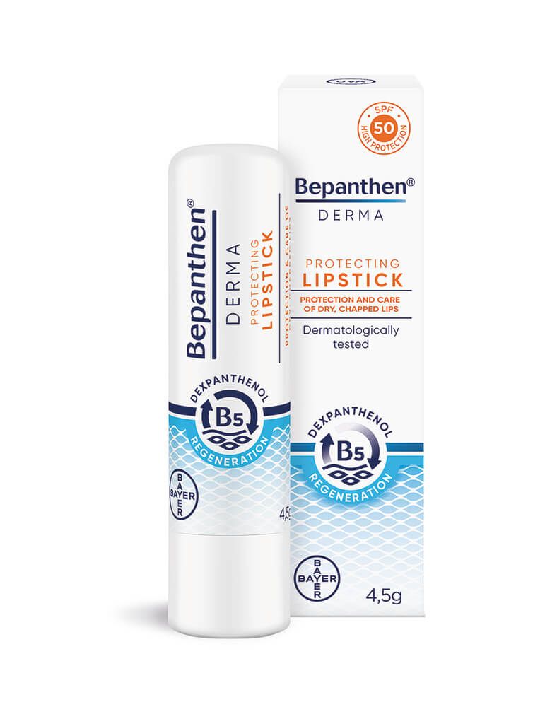 Bepanthen Защитен балсам за устни SPF50 4,5 г Bayer