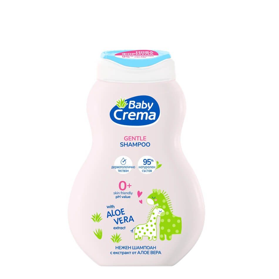 Baby Crema Шампоан за бебета с алое вера 0М+ 250 мл