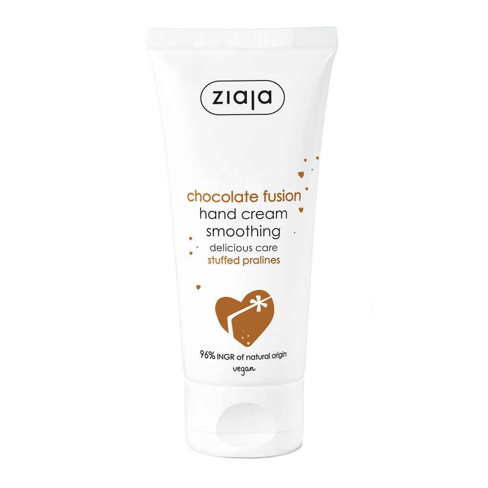 Ziaja Delicious Care Chocolate Fusion Изглаждащ крем за ръце шоколад 50 мл