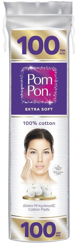 Pom Pon Extra Soft Козметични тампони х 100 броя
