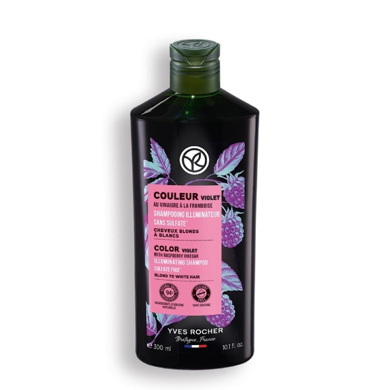 Yves Rocher Color Violet Шампоан за боядисани руси коси лилав 300 мл