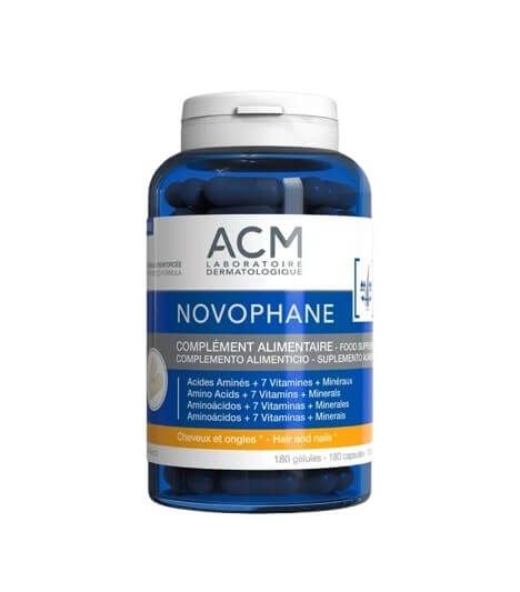 ACM Novophane Против косопад, оплешивяване и чупливост на ноктите х 180 капсули