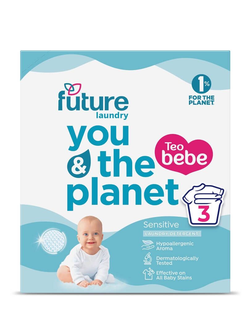 Tео Bebe Future Sensitive Прах за пране с екстракт от бадем 225 г