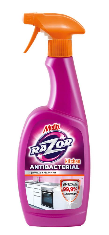 Medix Razor Antibacterial Дезинфекциращ спрей за кухня 750 мл