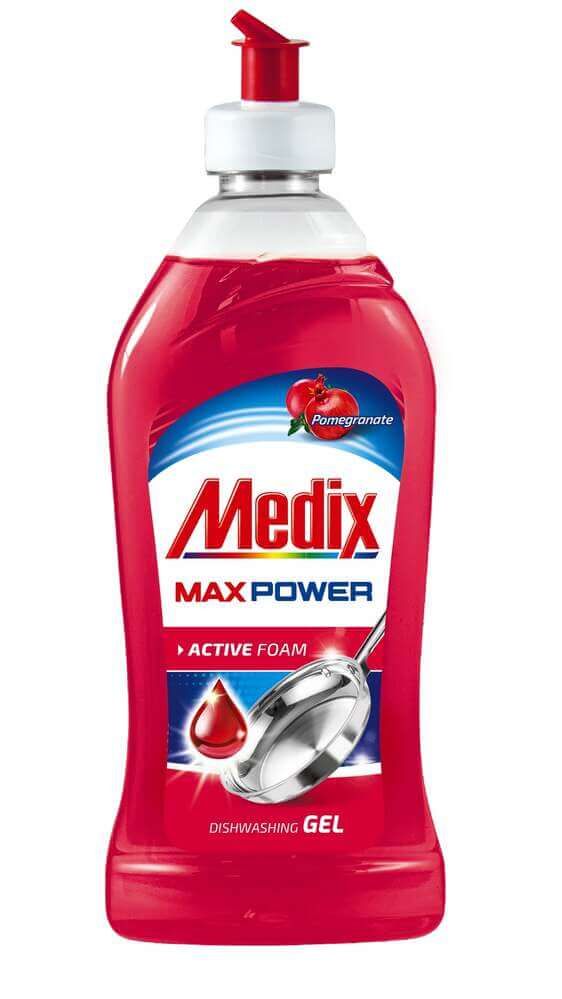 Medix Max Power Гел за съдове Нар 415 мл