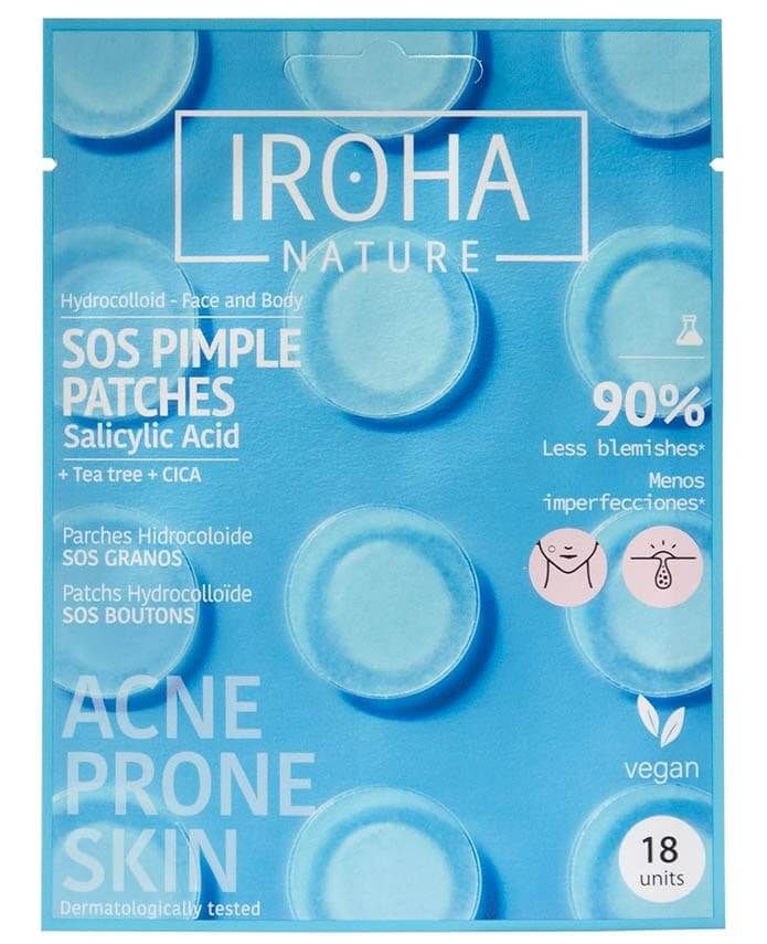 Iroha Nature SOS Пластири против пъпки х 18 броя