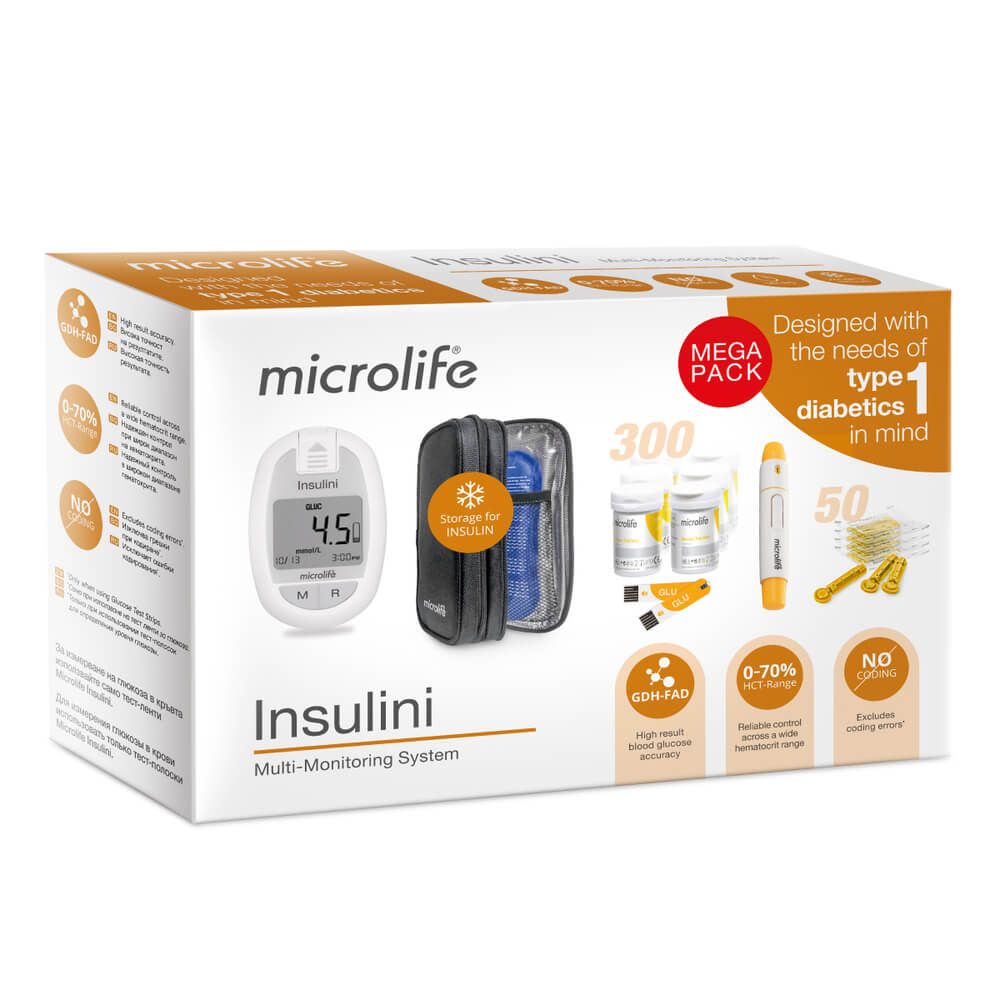 Microlife Insulini – специализиран пакет за диабет тип 1