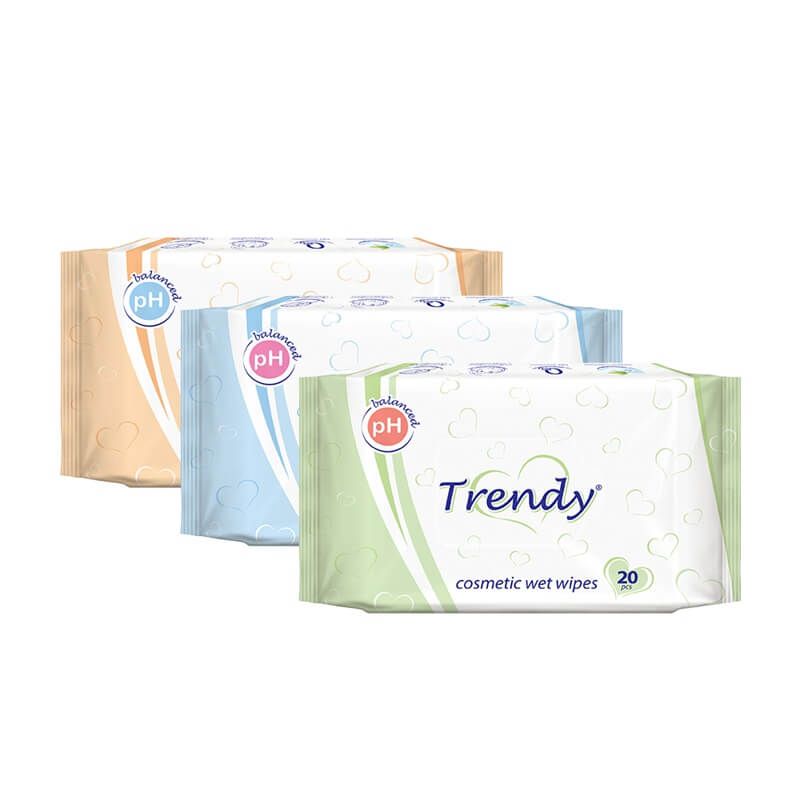 Trendy Козметични кърпички травъл x 20 бр