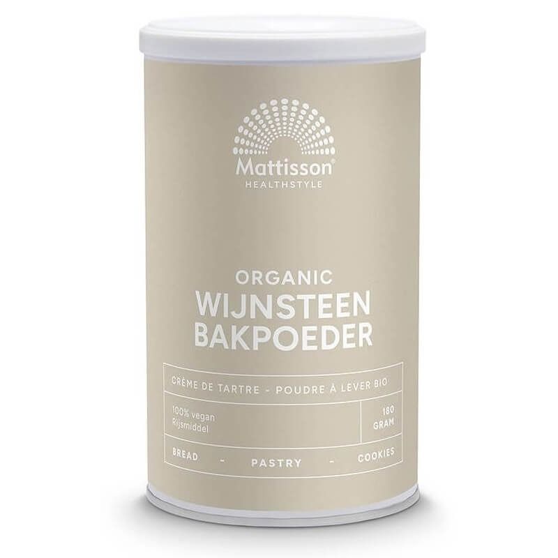 Mattisson Био Кремотартар (калиев битартарат) 180 g