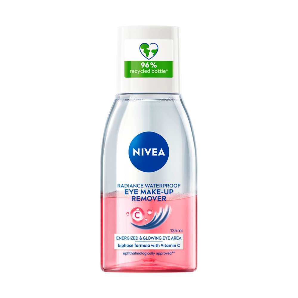 Nivea Vit C Двуфазен лосион за премахване на водоустойчив околоочен грим 125 мл