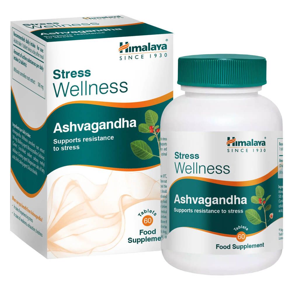 Himalaya Wellness Ашваганда х 60 таблетки