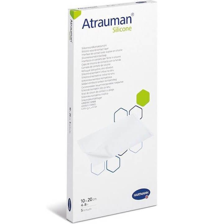 Hartmann Atrauman Силиконова превръзка 10x20 см x5 бр