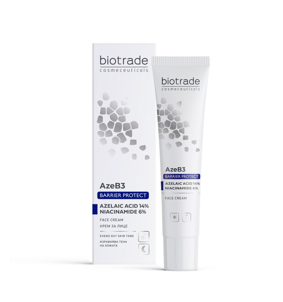Biotrade AzeB3 Крем за лице с азелаинова киселина 14% + ниацинамид 6% 30 мл