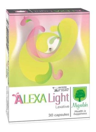 AlexaLight Laxative За стомашно-чревен комфорт х30 капсули Magnalabs