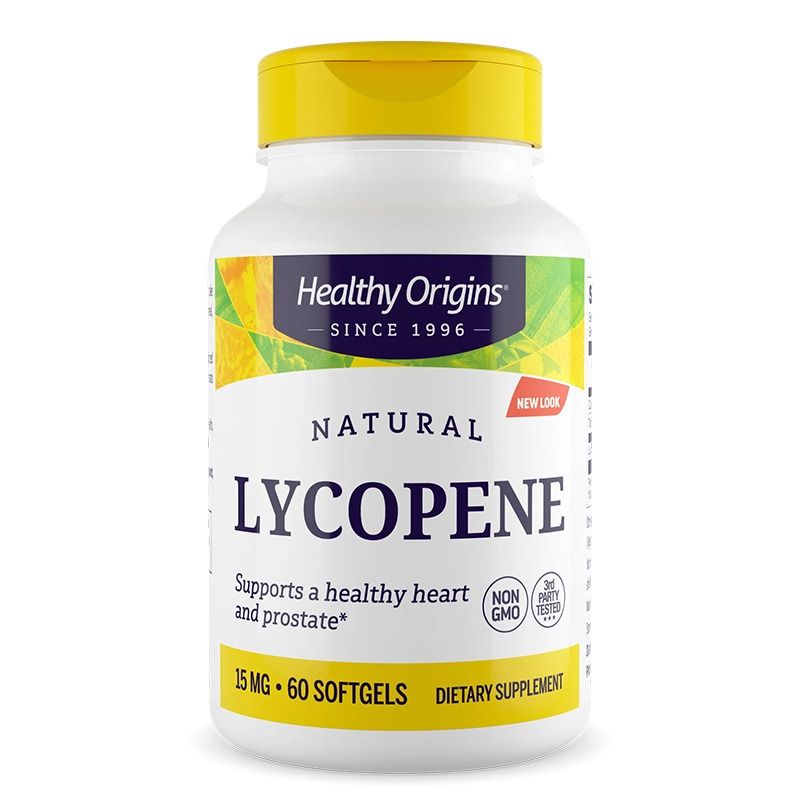 Healthy Origins Ликопен 15 мг х 60 капсули