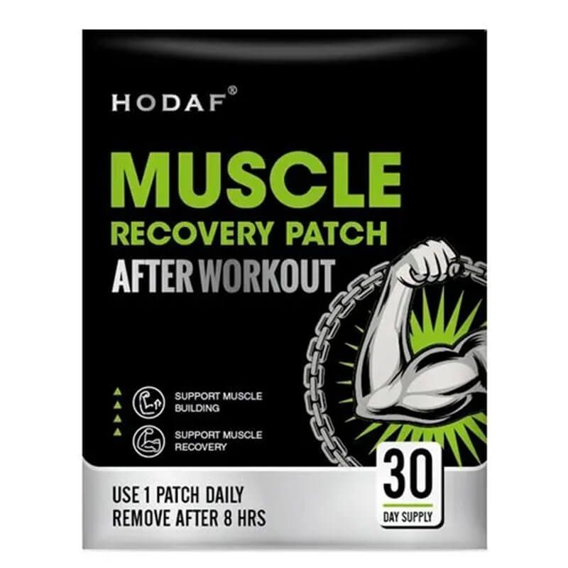 HODAF Muscle Recovery Patch After Workout Пластири за възстановяване на мускулите с витамини и минерали (за употреба след тренировка) х 30 бр