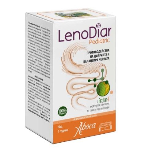 Aboca LenoDiar Pediatric При диария за деца над 1 година 12 сашета