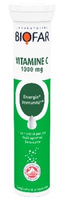 Biofar Vitamine C 1000 mg 20 ефервесцентни таблетки