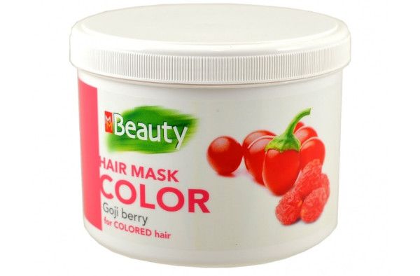 MM Beauty Маска за боядисана коса с екстракт от годжи бери 500 мл