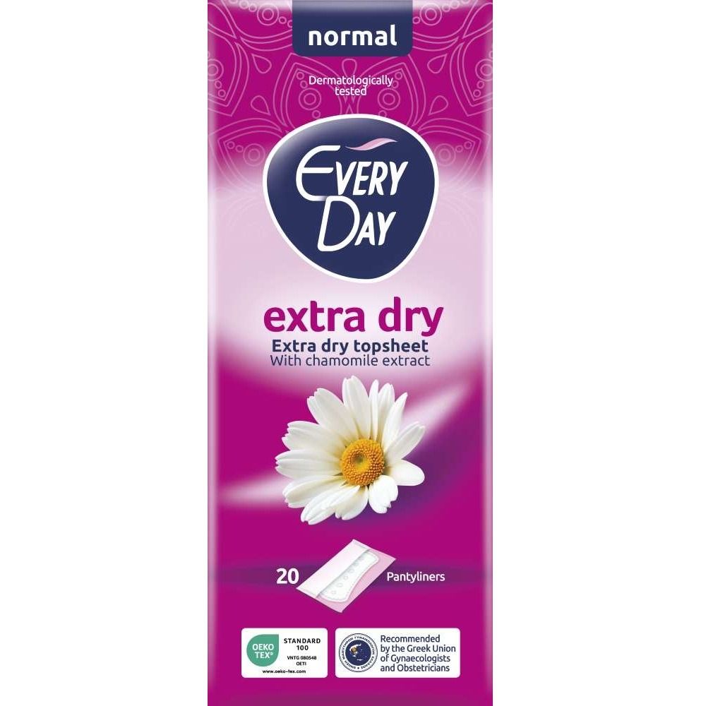 Everyday Normal Extra Dry Ежедневни дамски превръзки x 20 броя